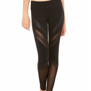 Alo High Waist Epic Black Leggings M